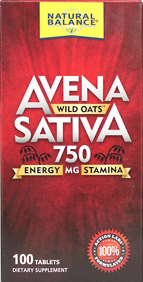 Action Labs Avena Sativa Wild Oats Mg Tablets Puritan S Pride