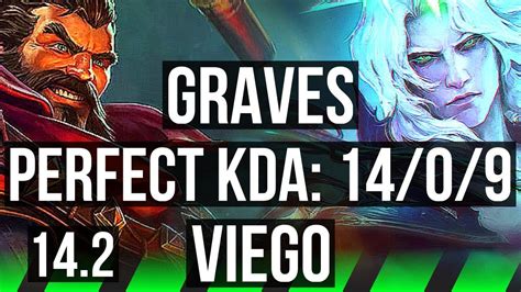 GRAVES Vs VIEGO JNG 14 0 9 Legendary KR Grandmaster 14 2 YouTube