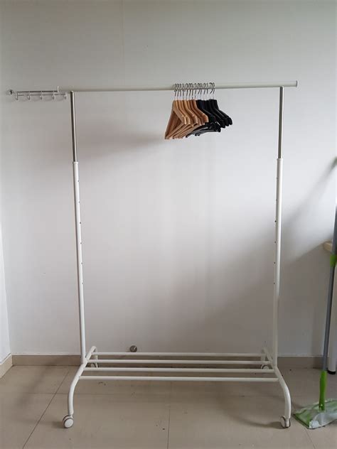 IKEA RIGGA Clothes Rack, Furniture & Home Living, Furniture, Shelves ...