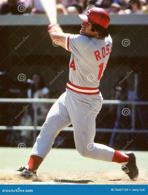 Pete Rose Editorial Stock Image Image Of Pete King 76427139