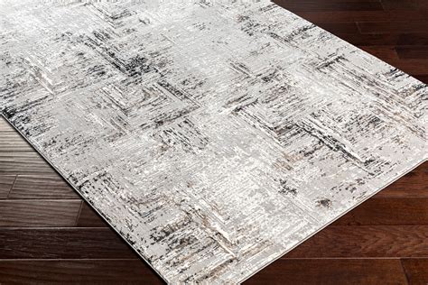 Mark&Day Area Rugs, 5x7 Grinnell Modern Gray Area Rug (5'3" x 7 ...