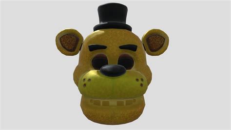 Golden Freddy 3d Profile Icon Download Free 3d Model By Orangesauceu [0459f61] Sketchfab