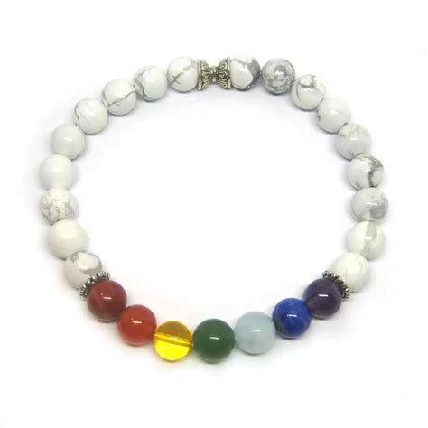 Bracelet 7 Chakras En Pierres Naturelles 7chakrasre