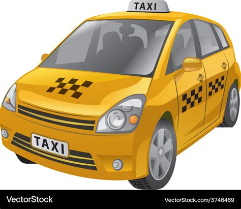 Taxi Royalty Free Vector Image - VectorStock