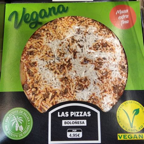 Carrefour Pizza vegana boloñesa masa fina Review abillion