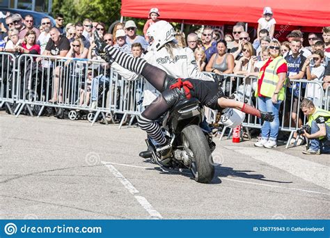 Le Trait Seine Maritime Normandy France Sepember Moto