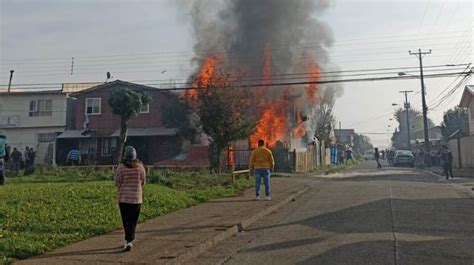 Incendio Destruye Totalmente Una Casa En Rahue Alto RadioSago 94 5