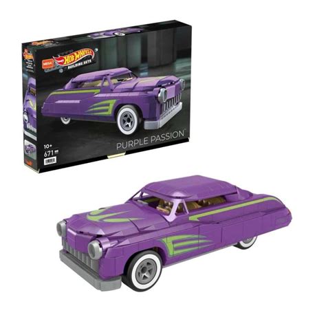Mega Construx Hot Wheels Collector Purple Passion Walmart