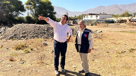 Ilustre Municipalidad De Panquehue Alcalde Vergara Inspecciona Junto