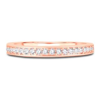 Diamond Wedding Band 1/5 ct tw Round 14K Rose Gold | Jared