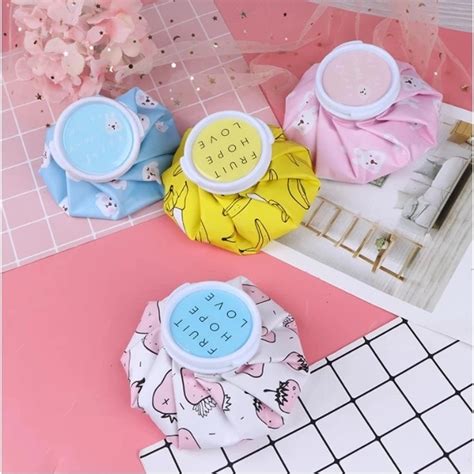 Cute Cold Hot Water Compress Bag Pain Relief Heat Pack Injury Reusable Ice Bag Cup Cold Therapy