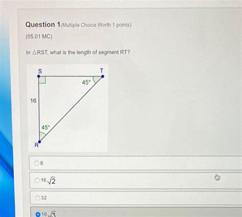 Solved Question 1 Multiple Choice Worth 1 Points 05 01MC Chegg