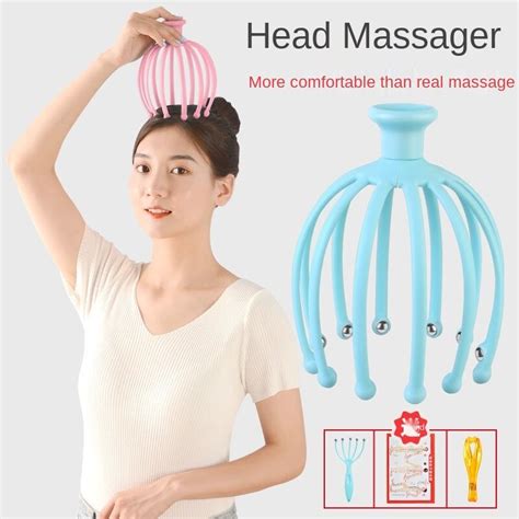 Head Massager Octopus Scalp Massager 12 Claw Massager Octopus Massage Claw Scalp Massage Claw