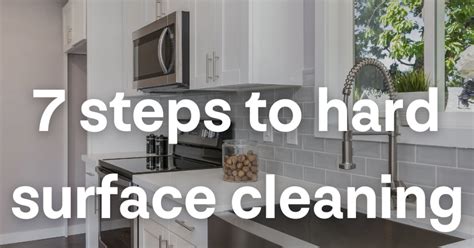 Dominant • 7 steps to hard surface cleaning