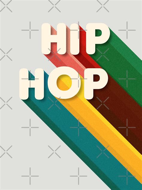 "HIP HOP typography" T-shirt by ShowMeMars | Redbubble