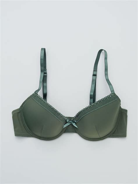 Set Van 2 Beha S Envie De Lingerie Khaki Kiabi 22 00