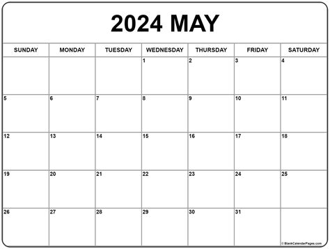 May 2024 calendar | free printable calendars