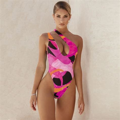 Sexy Maillot De Bain Bikini Femmes Imprimer Ensemble De Maillots