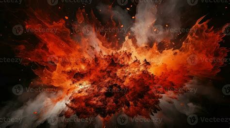 AI generated action explosion dynamic background 36034242 Stock Photo ...