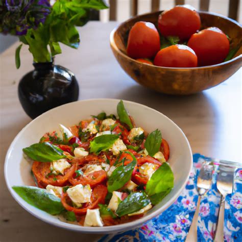 Tomato And Cheese Salad COOKPILOT