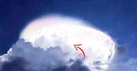 She Spotted Something Weird In The Sky Watch What The Camera Captured