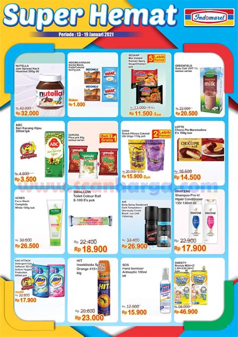 INDOMARET SUPER HEMAT Katalog Mingguan Edisi 13 19 Januari 2021