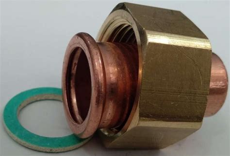 Фитинг под пайку SANHA переход с гайкой 3/4, медь 22, ВП-ВР, арт ...