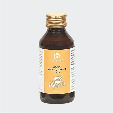 Maha Vishagarbha Taila 100Ml Brihatri AyurCentral Online