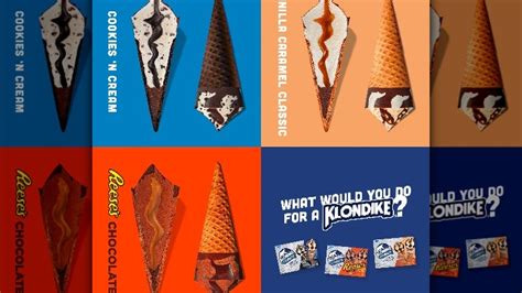 Klondike Brings Reese's Peanut Butter And Caramel Flavors To Its Cones