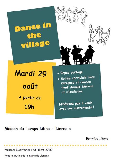 Mairie D Arnay Le Duc Dance In The Village