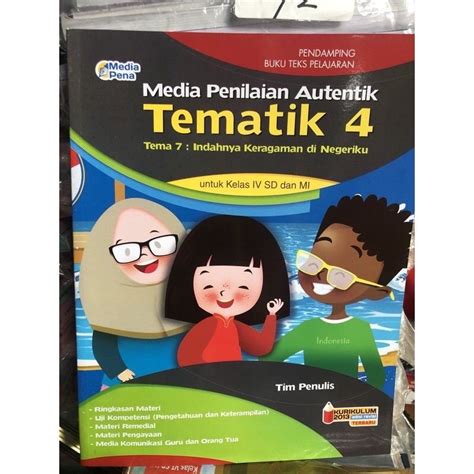 Jual Media Penilaian Autentik Tematik Sd Kelas Tema