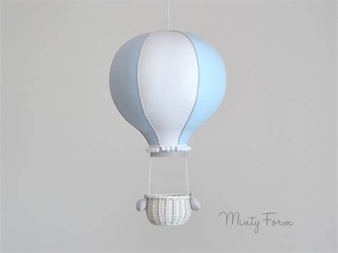Hot Air Balloon Mobile Travel Theme Nursery Custom Mobile Addition To Cloud Baby Mobile
