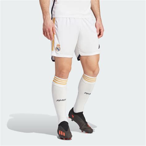 Clothing Real Madrid 23 24 Home Shorts White Adidas South Africa