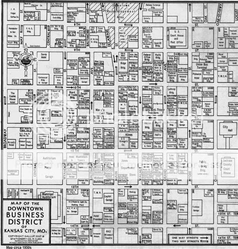 Map Of Downtown Kansas City - Maping Resources