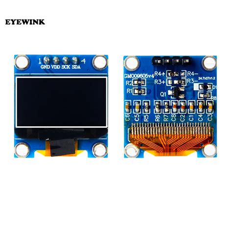 Módulo de pantalla LED OLED LCD para Arduino 0 96 0 96 IIC SPI