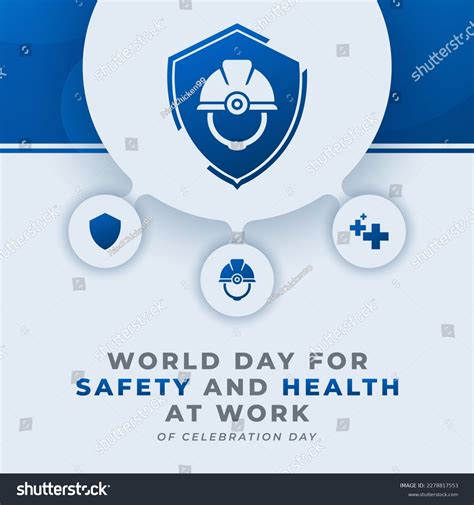 World Day For Safety And Health At Work Royalty Free Stock Vector