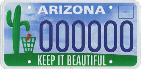 A New Special License Plate Option Is Now Available Adot