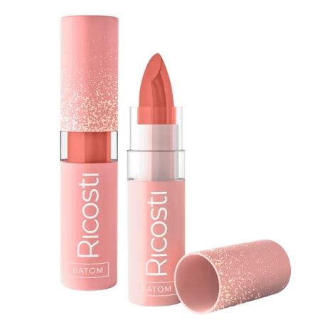 Batom Ricosti Rosa Nude Importados Lili