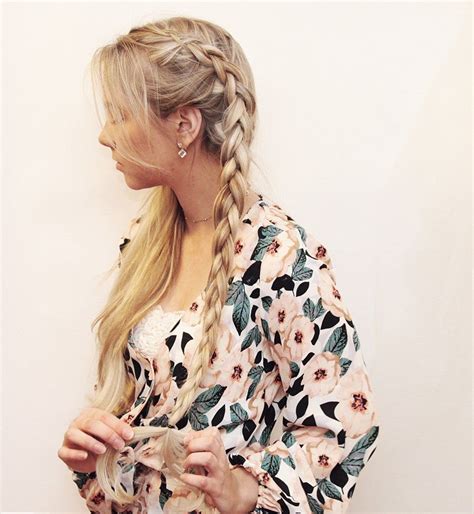 Pigtail Braids Hair Tutorial Kassinka Work Hairstyles Braided