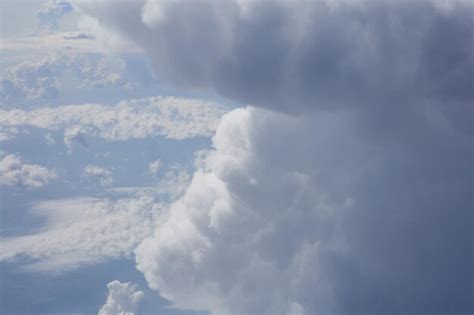 Premium Photo | Clouds view from the plane window