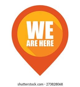 Brown We Here Map Pointer Icon Stock Illustration 273828062 | Shutterstock