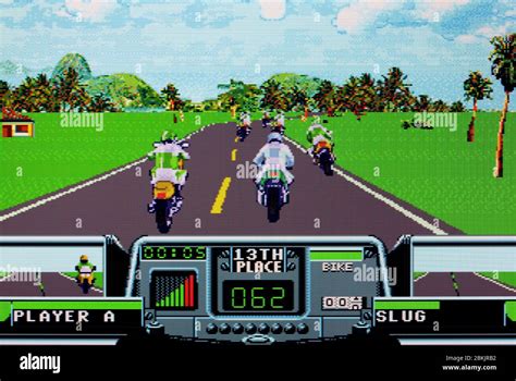 Road Rash 3 Sega Genesis Mega Drive Editorial Use Only Stock Photo