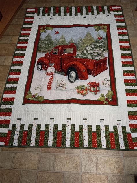 Pin By Mollie Perrot On Borders For Quilts In 2024 Panel Quilt Patterns Christmas Quilts