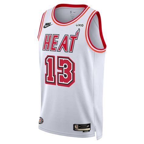 Bam Adebayo Nike Classic Edition Swingman Jersey Miami Heat Store