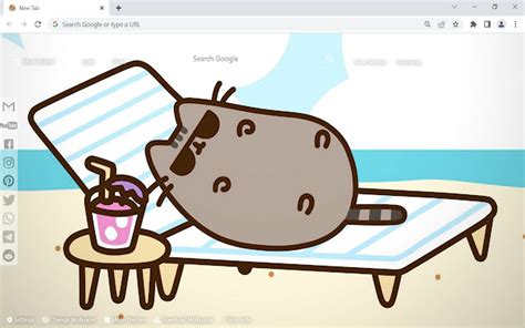 Pusheen Wallpaper Inhiogefcbbmhfcdmcjmlmgfcofokmei Extpose