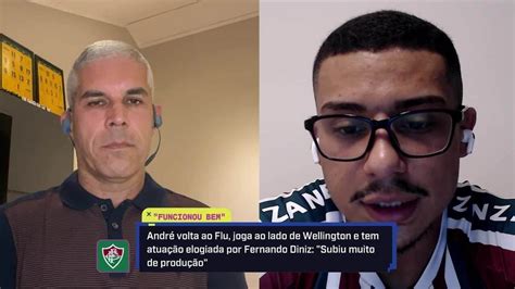 André elogia visão tática e início de trabalho de Diniz no Fluminense