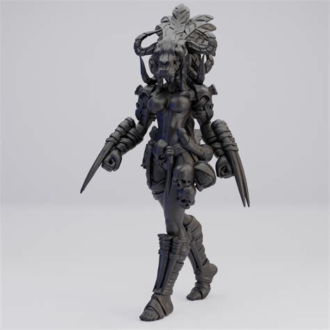 Hot Goblin フォレストリッパー ヌードD ミニチュア ホットゴブリン 野蛮な女性