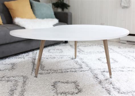 DIY Mid Century Modern Coffee Table (Under $50!) - Wonder Forest