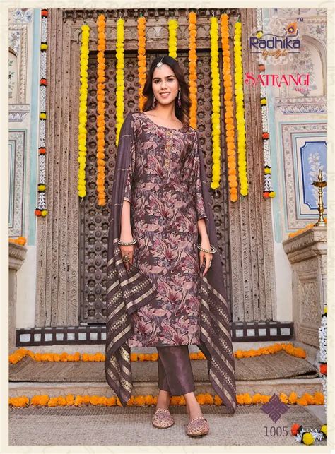 Radhika Lifestyle Satrangi Vol Modal Wholesale Designer Readymade