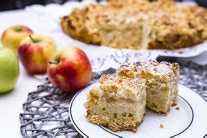 Apfelkuchen Mit Waln Ssen Und Streuseln